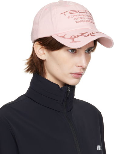 Kasket MISBHV Tecno Cap Washed Pink Lyserød | 230A505, 2