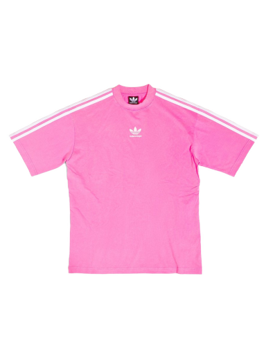 T-shirt Balenciaga adidas x Medium Fit T-Shirt Lyserød | 723955TNVU45280