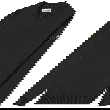 Sweater Stone Island Lambswool Crewneck Sort | 7715508A3-V0029, 0