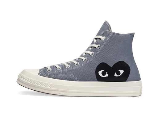 Sneakers og sko Converse Comme des Garçons PLAY x Chuck 70 "Grey Steel" Grå | 171847C