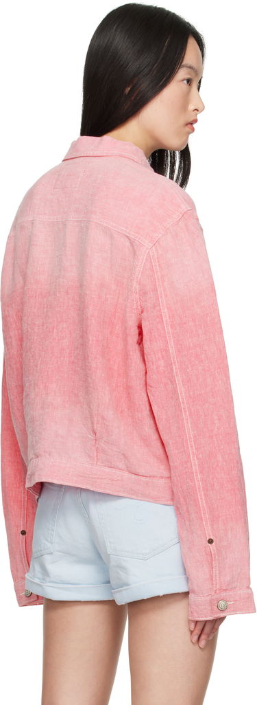 Jakke R13 R13 Relaxed Pleated Trucker Jacket Lyserød | R13WD165-D313A, 2