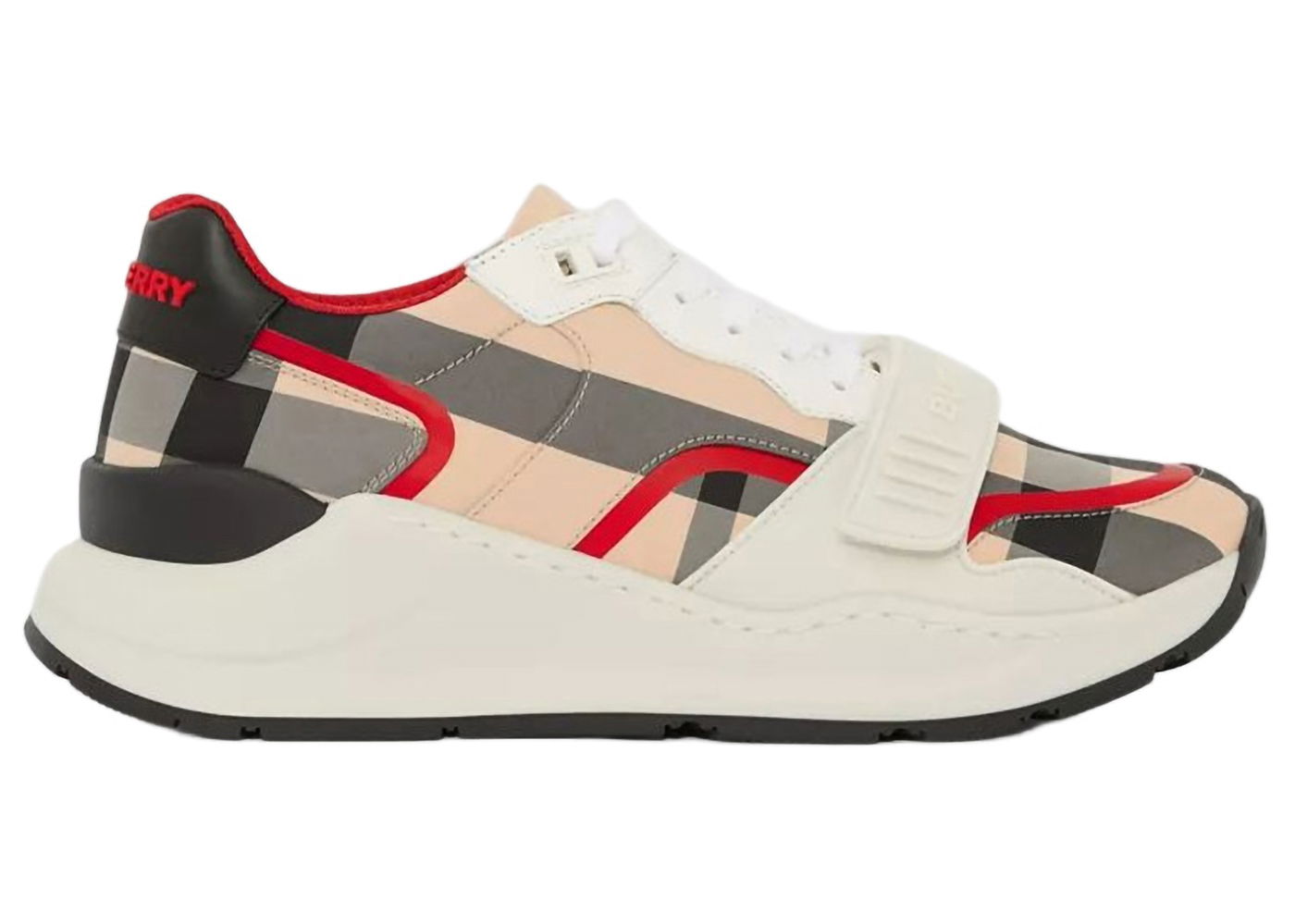 Sneakers og sko Burberry Ramsey "Beige Red Black" W Beige | 8052624, 0