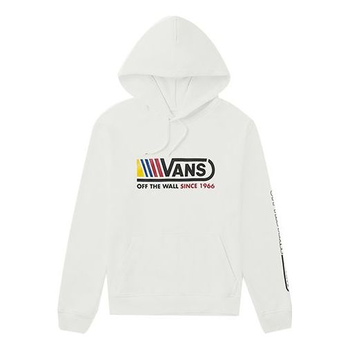 Sweatshirt Vans Hoodie Alphabet Hvid | VN0A4RBGWHT