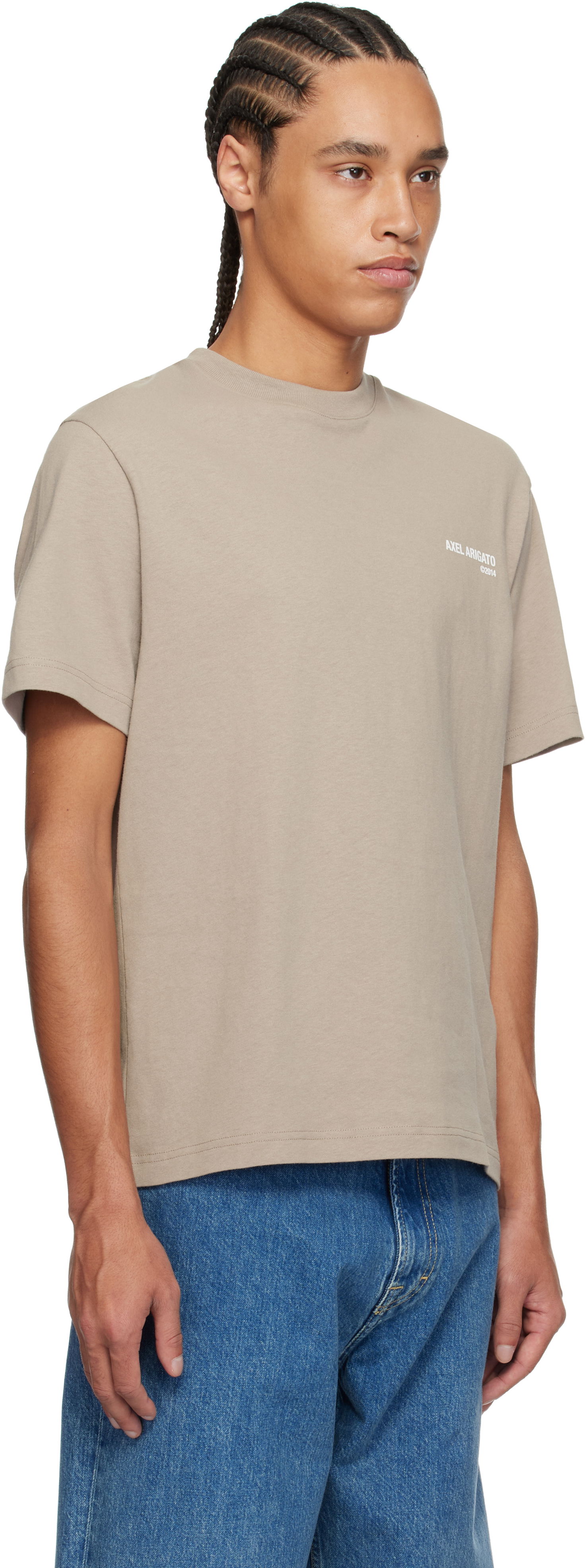 T-shirt AXEL ARIGATO Legacy T-Shirt Beige | A2215004, 1