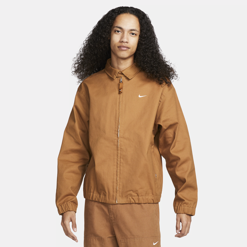 Jakke Nike SB Skate Twill Jacket Brun | DQ6334-270