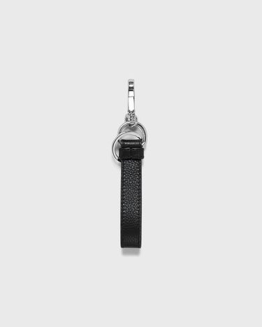 Nøgleringe Marni Marni Leather Keychain Sort | PCMI0018A2-00N99, 2