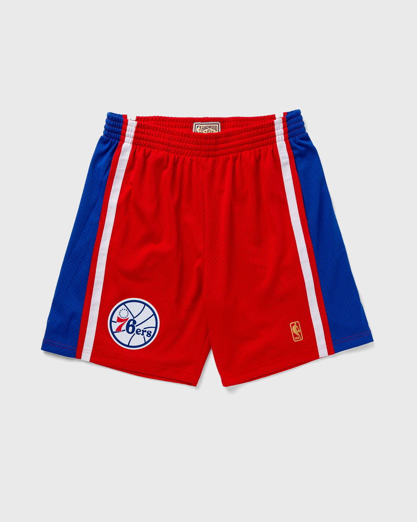 Shorts Mitchell & Ness Mitchell & Ness Philadelphia 76ers Swingman Shorts Rød | SMSHGS18247-P76SCAR96