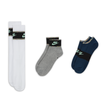 Sokker Nike Everyday Essentials Multi-Height Socks 3 Pairs Flerfarvet | DQ9166-902, 1