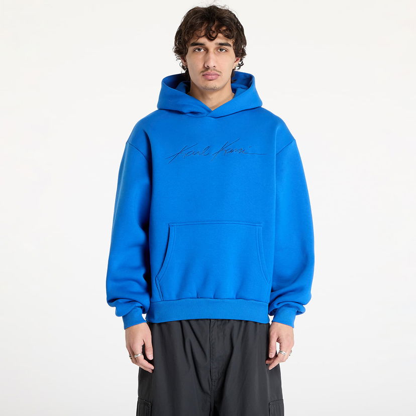 Sweatshirt Karl Kani Autograph Heavy OS Hoodie Blå | 60210193