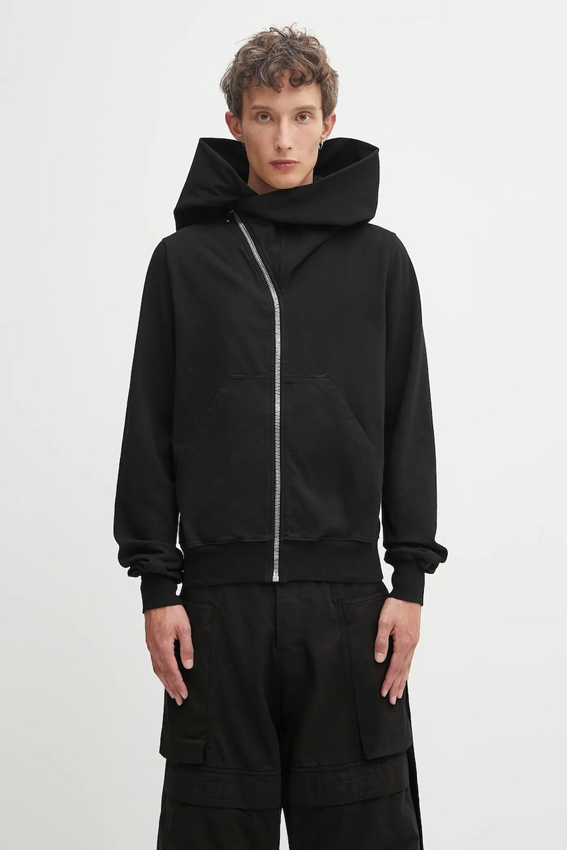 Sweatshirt Rick Owens Rick Owens DRKSHDW Mountain Hoodie Sort | DU02E7286.RIG