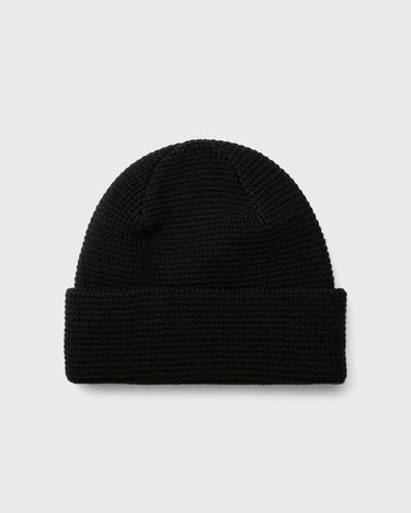 Beanie Pleasures Waffle Knit Beanie Sort | P24W056 BLACK, 3