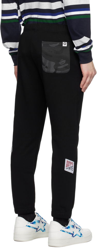 Joggingbukser AAPE by A Bathing Ape AAPE by A Bathing Ape Main Sweatpants Sort | AAPPTMB638XXNBKX, 2
