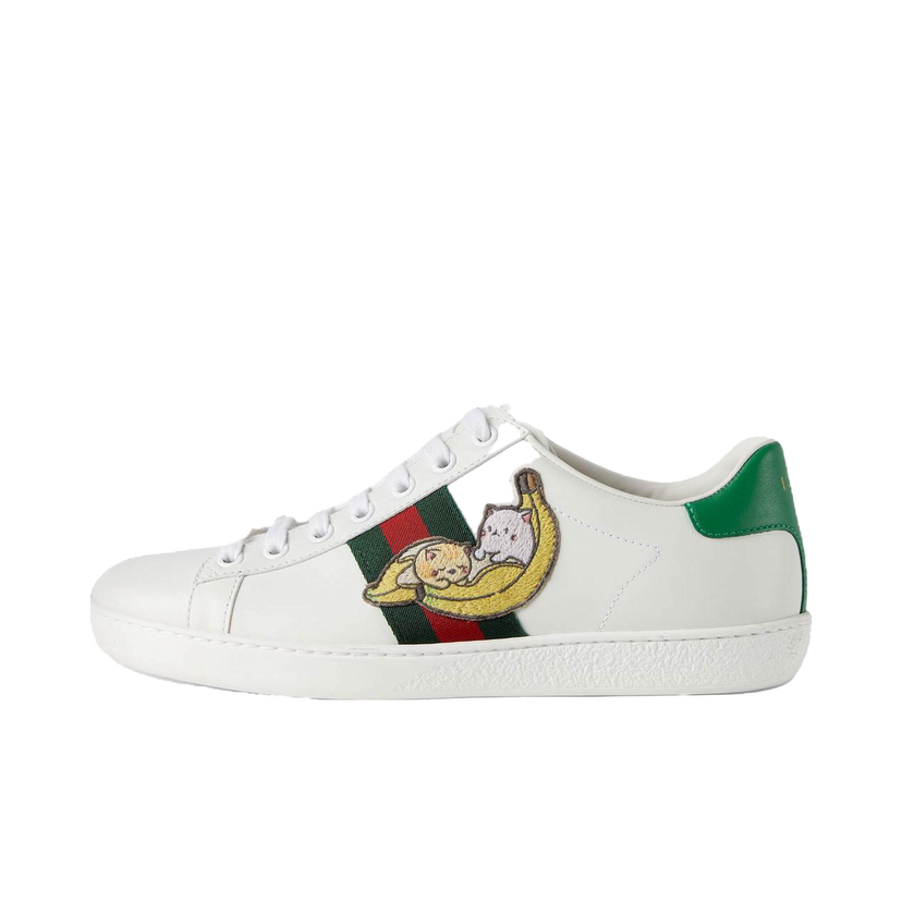 Sneakers og sko Gucci Ace 'Bananya' (W) Hvid | _661663 0FI60 9112