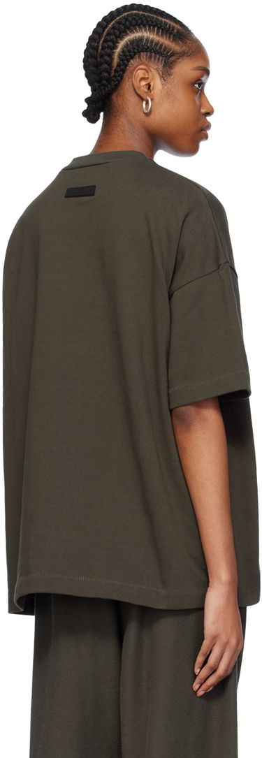 T-shirt Fear of God Essentials Heavy Jersey Tee Grå | 125SP242000F, 2