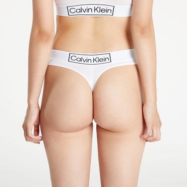 Trusser CALVIN KLEIN Thong Reimagined Heritage Hvid | QF6774E 100, 4