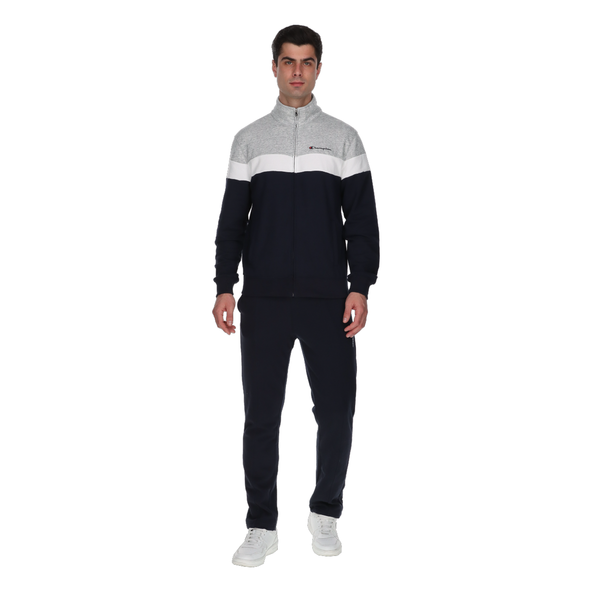 Træningsdragt Champion Color-Block Full Zip Tracksuit Flerfarvet | 220813-BS517, 0