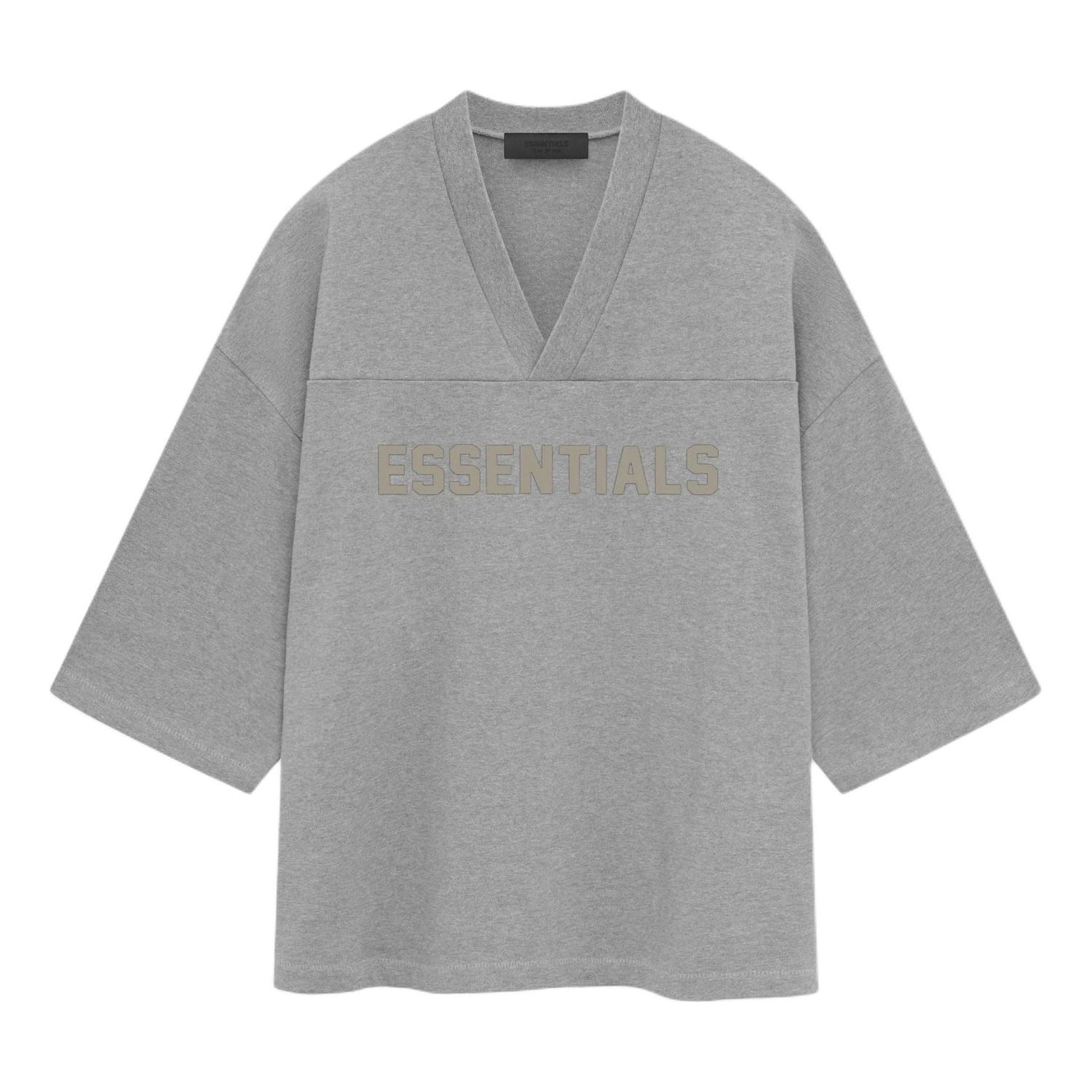 T-shirt Fear of God Essentials Football T-Shirt Grå | 125SP244103F, 0