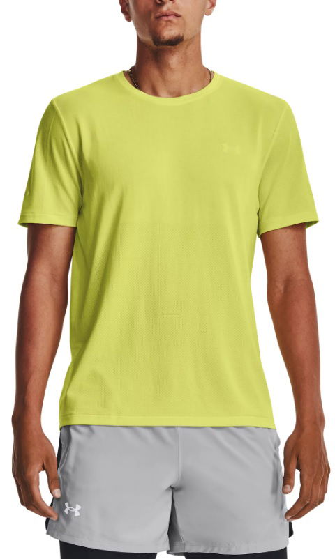 T-shirt Under Armour Seamless Stride Gul | 1375692-743, 0