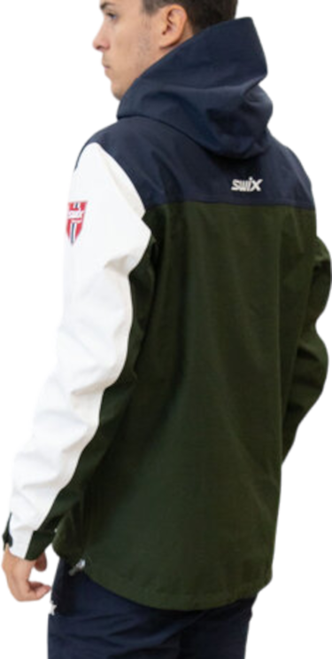 Vindjakke SWIX Swix Blizzard Anorak Hoodie Flerfarvet | 12471-48000, 3