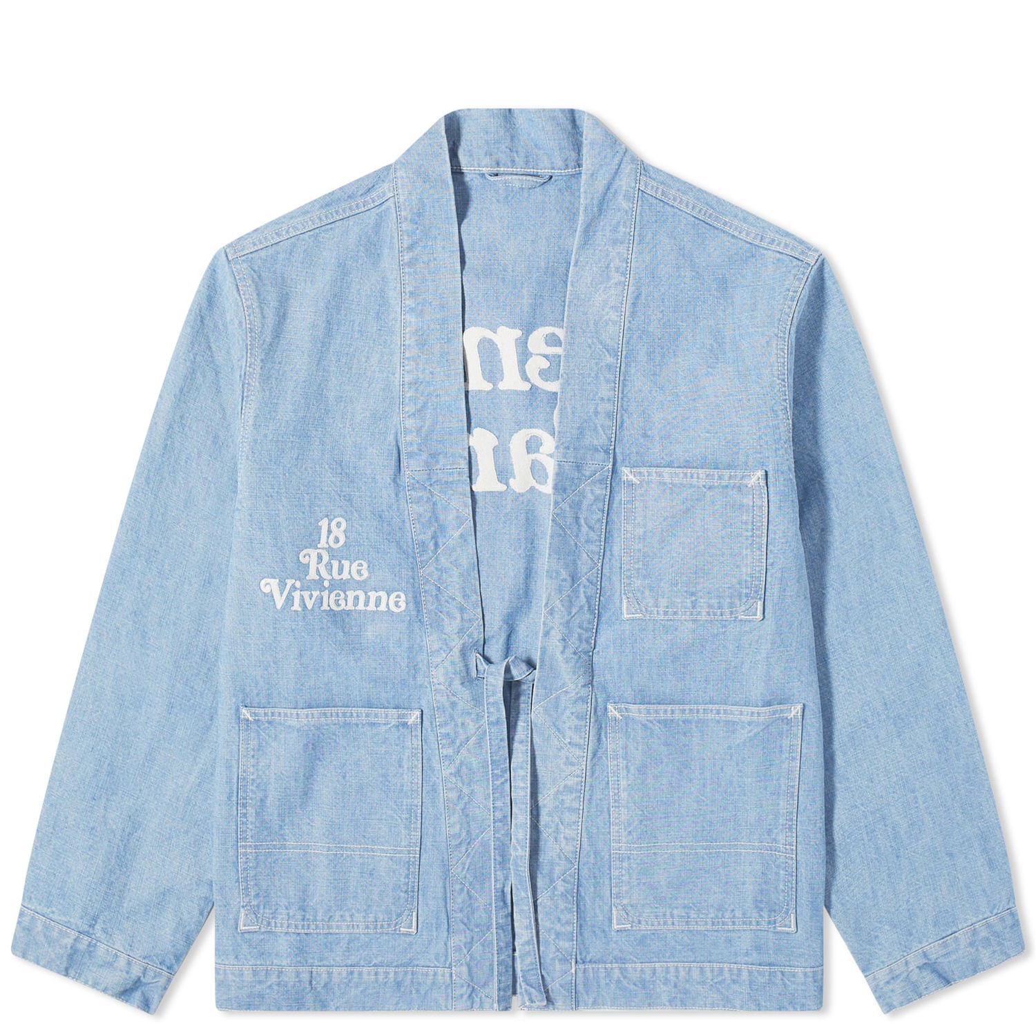 Frakker KENZO Verdy x Kimono Blå | FE55DM1426H4-DT, 0