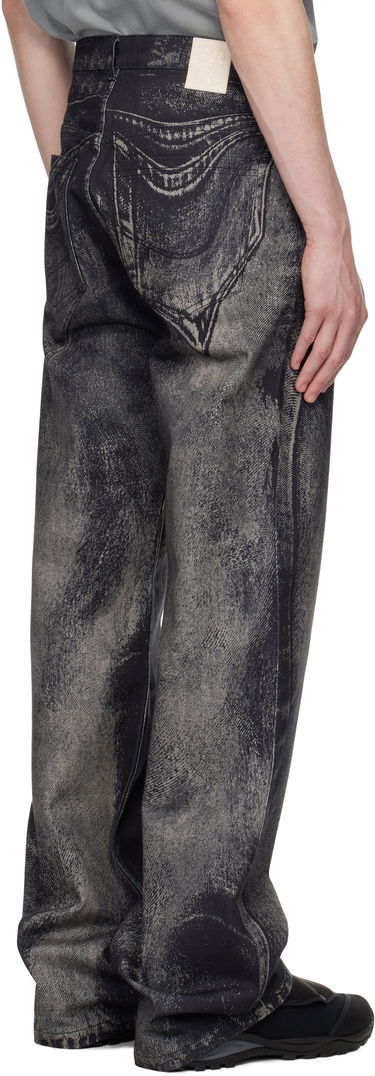 Jeans Camper Camperlab Printed Jeans Sort | AU00006-003, 2
