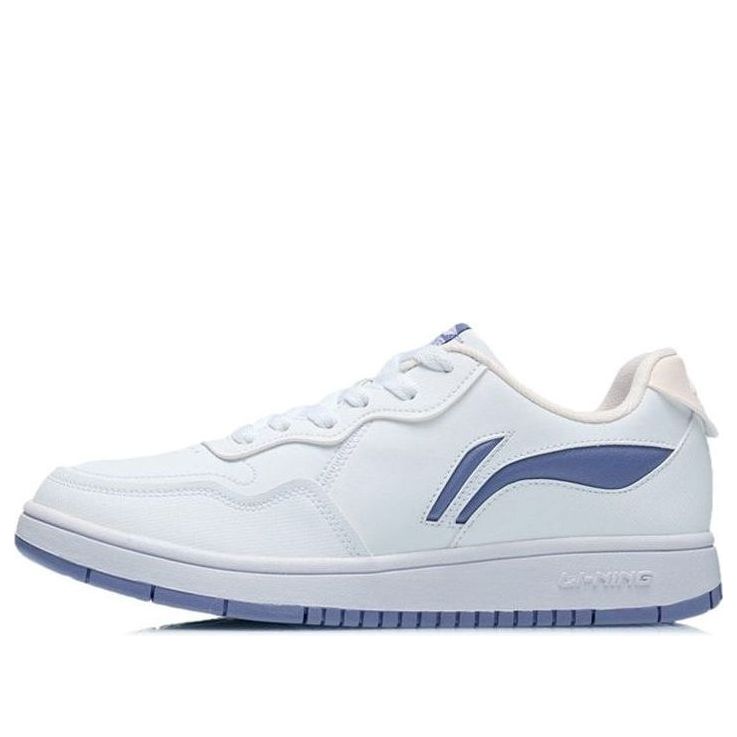 Sneakers og sko Li-Ning Skate Shoes "White Blue" Hvid | AGCR318-3, 0