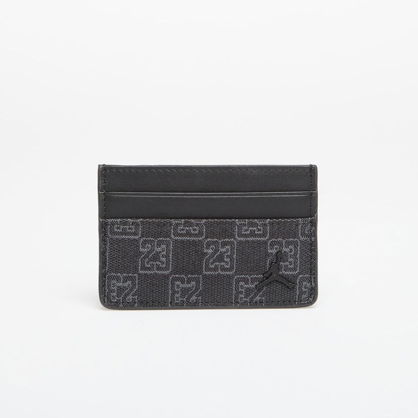 Tegnebog Jordan Jam Monogram Card Case Black Universal Sort | MA0933-023