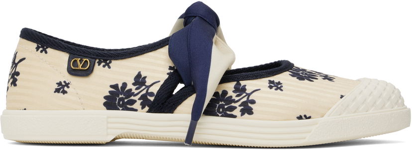 Sneakers og sko Valentino Valentino Garavani Bay By Bay Ballerinas Beige | 6W2S0LH9JRH