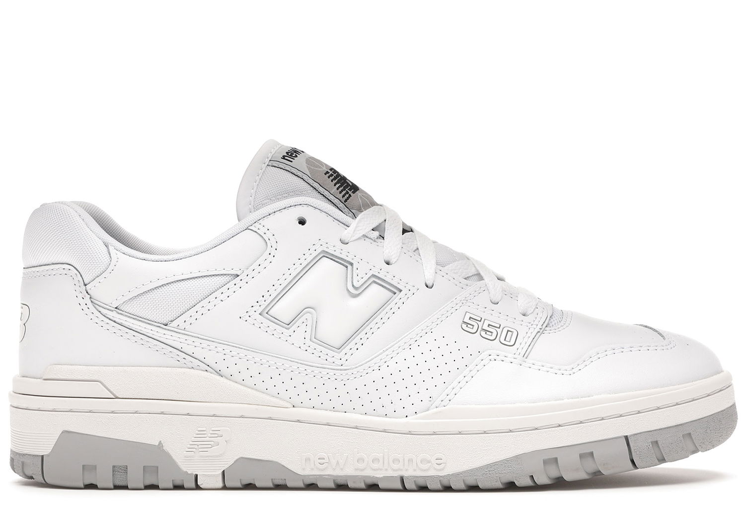 Sneakers og sko New Balance 550 'White Grey' Hvid | BB550PB/BB550PB1, 0