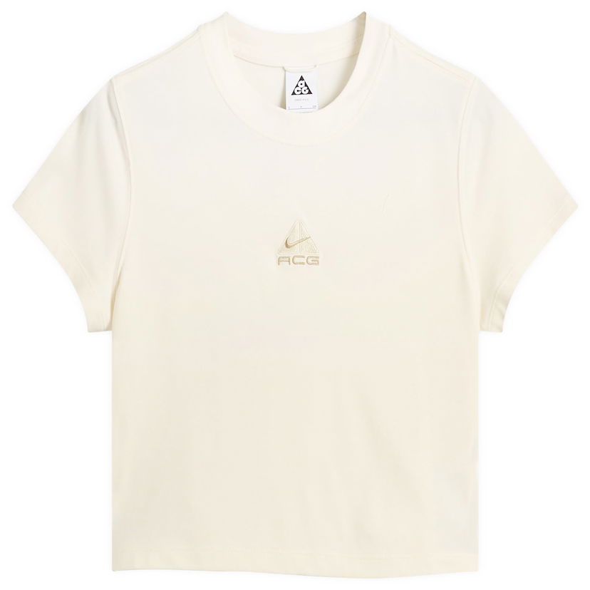 T-shirt Nike Women's ACG Baby Lungs T-Shirt, Size X-Small Hvid | HM6084-110