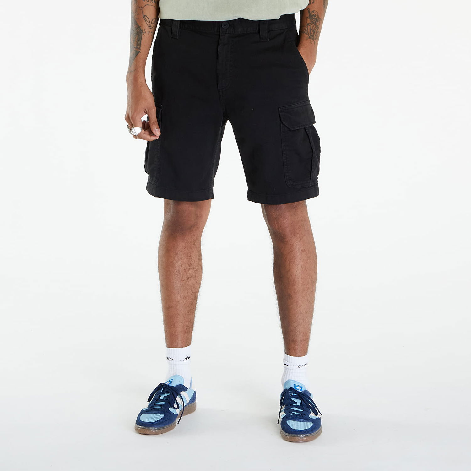 Jeans Tommy Hilfiger Ethan Cargo Shorts Black Sort | DM0DM18809 BDS, 0
