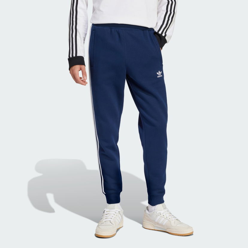 Joggingbukser adidas Performance Adicolor 3-Stripes Fleece Pants Blå | IM9319