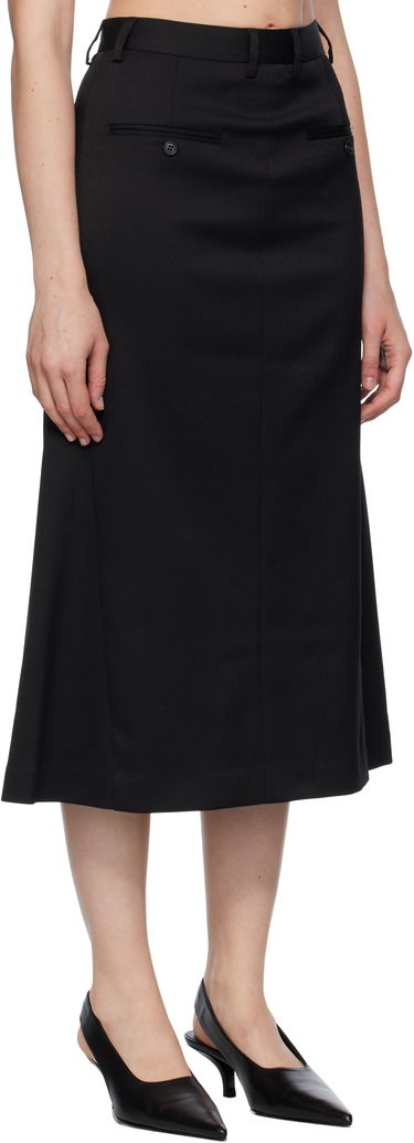 Nederdel Maison Margiela MM6 Maison Margiela Tailored Midi Skirt Grå | S52MI0021 S47848, 4