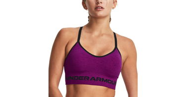 Bh Under Armour Seamless Low Long Htr Bra Bourgogne | 1357232-573, 1