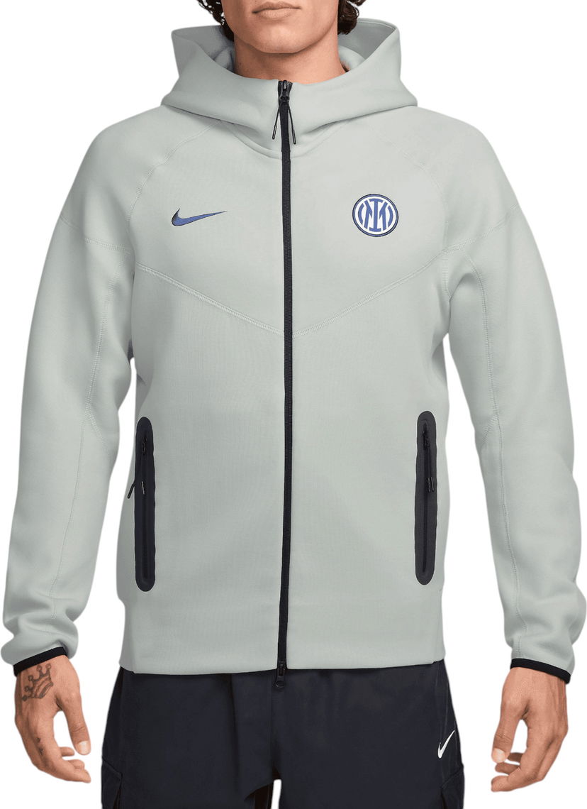 Sweatshirt Nike Inter Milan Tech Fleece Full-Zip Hoodie Grå | hj6428-092