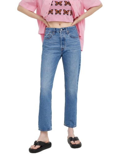 Jeans Levi's 501 Crop Jeans Blå | 36200.0236