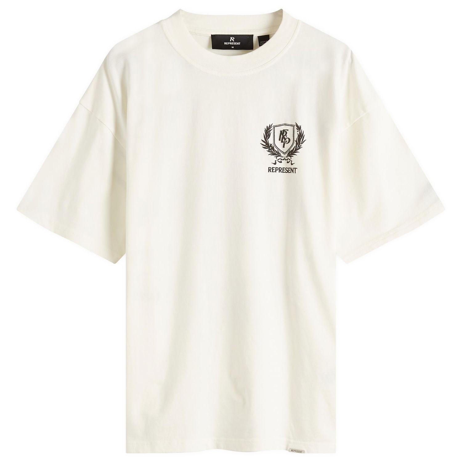 T-shirt Represent Clo Represent Crest T-Shirt Hvid | MLM41069-72, 1