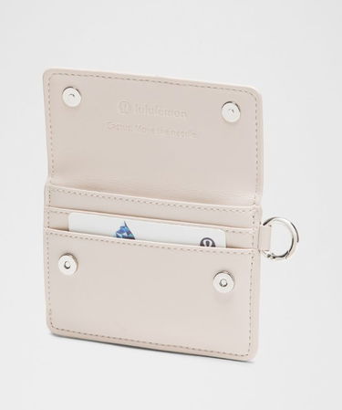 Tegnebog lululemon Front-Flap Card Case Beige | prod20005847, 4