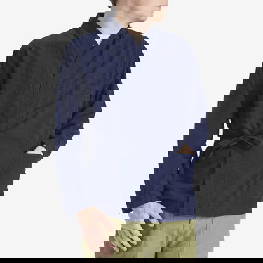 Jakke Universal Works Kyoto Work Jacket Seersucker Mørkeblå | 32722-WSI, 2