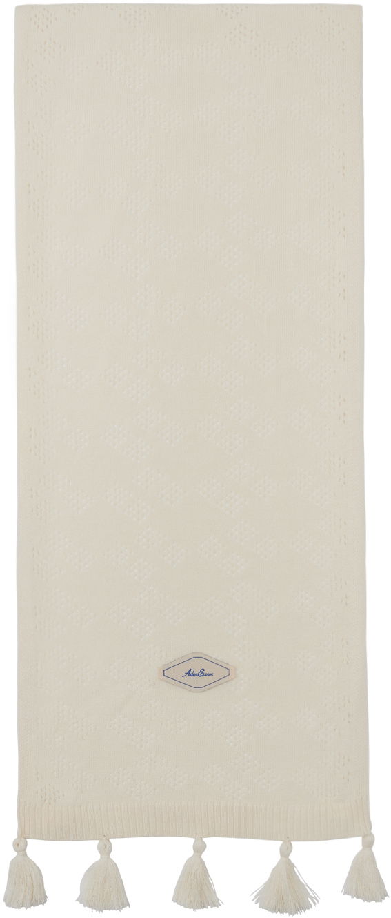 Tørklæde ADER ERROR Knitted Tassel Scarf Beige | BMADSSAC0402IV, 0