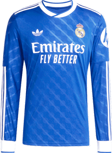 Jersey adidas Originals adidas Originals Real Madrid Long Sleeve 3rd Jersey Blå | jw4054, 0