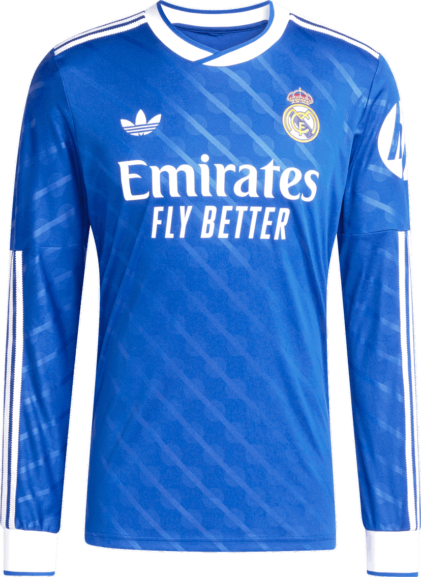 Jersey adidas Originals adidas Originals Real Madrid Long Sleeve 3rd Jersey Blå | jw4054