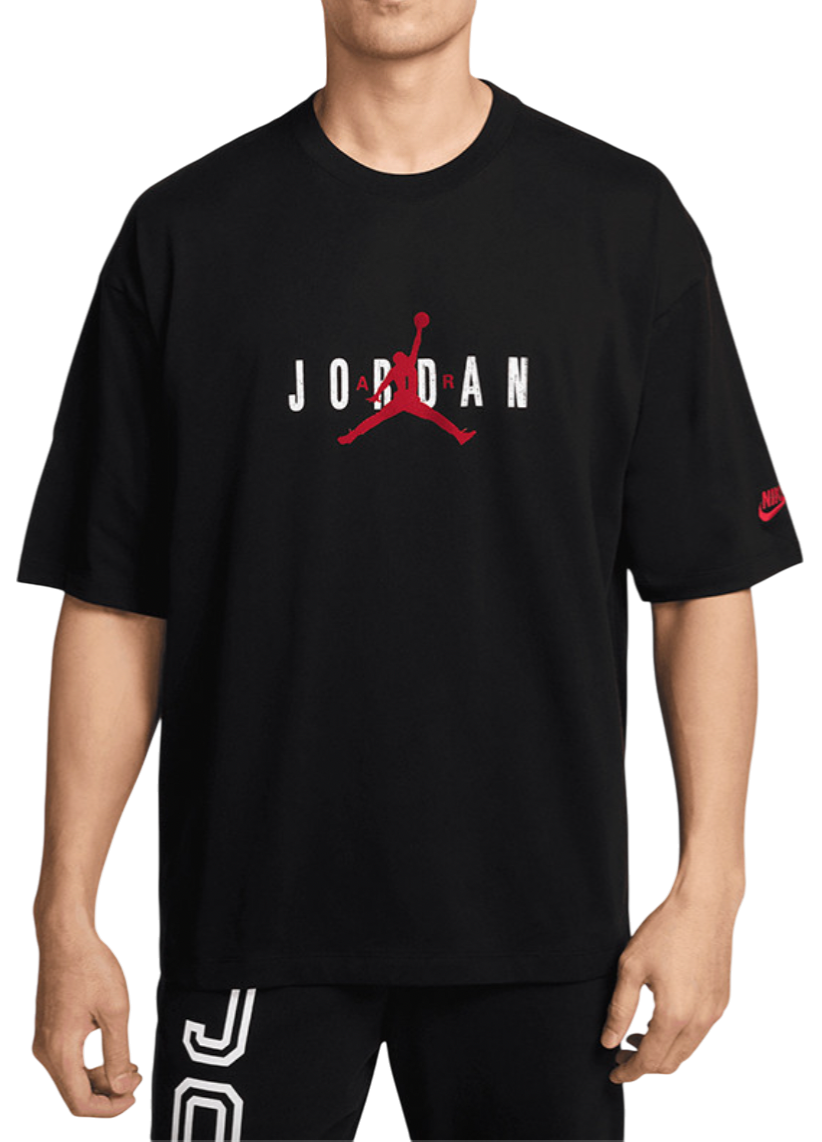 T-shirt Jordan Jordan Brooklyn Oversized T-Shirt Sort | if0778-010