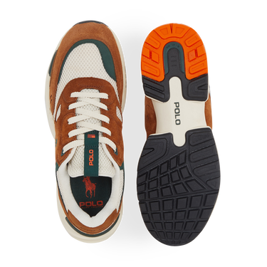Sneakers og sko Polo by Ralph Lauren Polo Jogger Marron Orange | 809878039002, 3