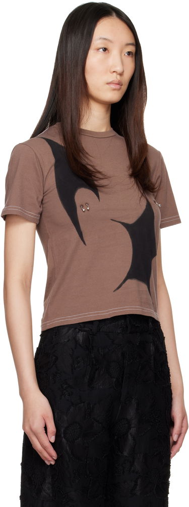 T-shirt Collina Strada Collina Strada Pierced Graphic T-Shirt Grå | XX3440, 4