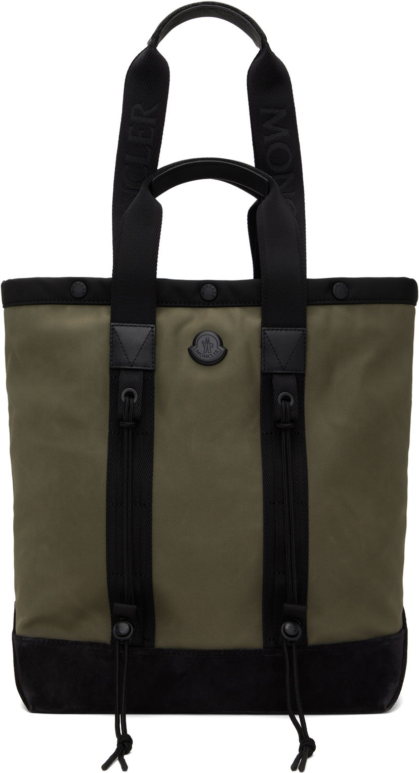 Mulepose Moncler Moncler Small Tech Tote Grøn | K109A5D00001M6261