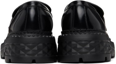 Skopleje Jimmy Choo Jimmy Choo Marlow Diamond Platform Loafers Sort | MARLOW DIAMOND/F HKB, 1