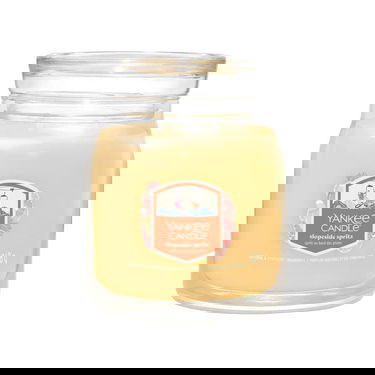 Stearinlys Yankee Candle Slopeside Spritz Signature Medium Jar 2-Wick Candle 368g Gul | 43502 YC, 0