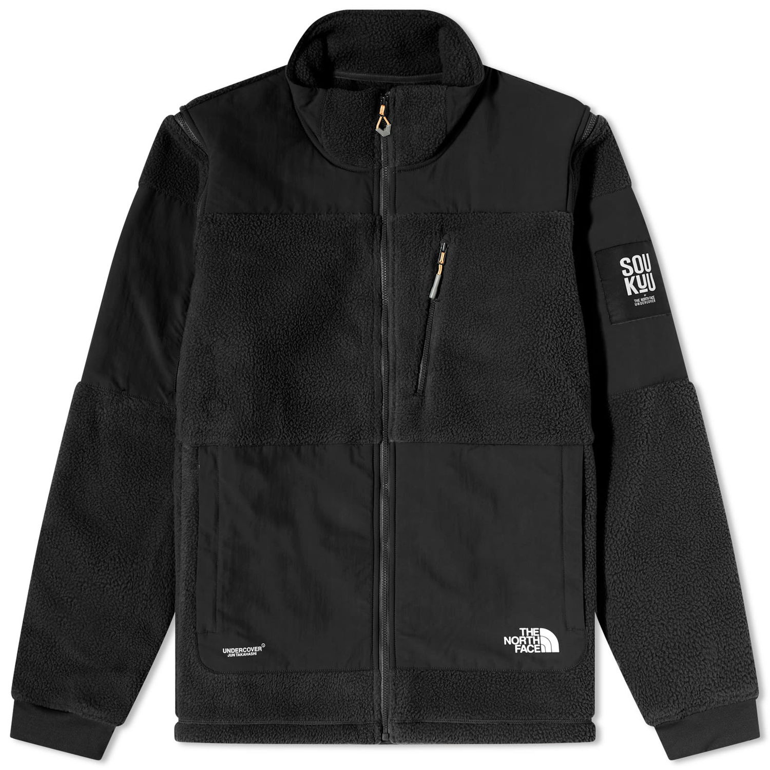 Jakke The North Face x Undercover Zip-Off Fleece Jacket Sort | NF0A84S7JK3, 0