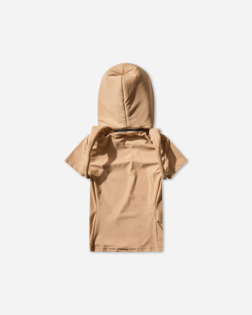 T-shirt Ottolinger Padded Hood T-Shirt Beige | 10210670402 1